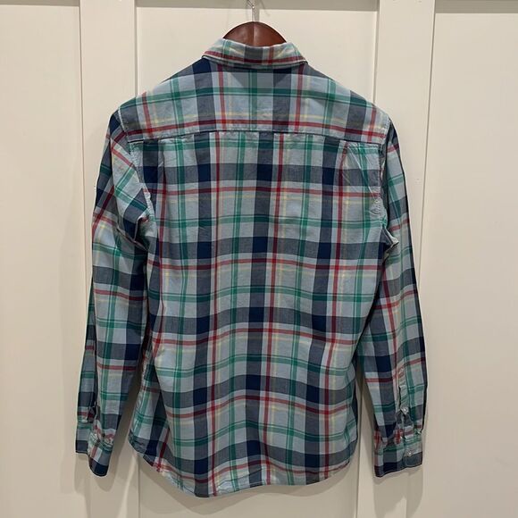 Men’s LS button up custom fit casual shirt - Picture 2 of 7